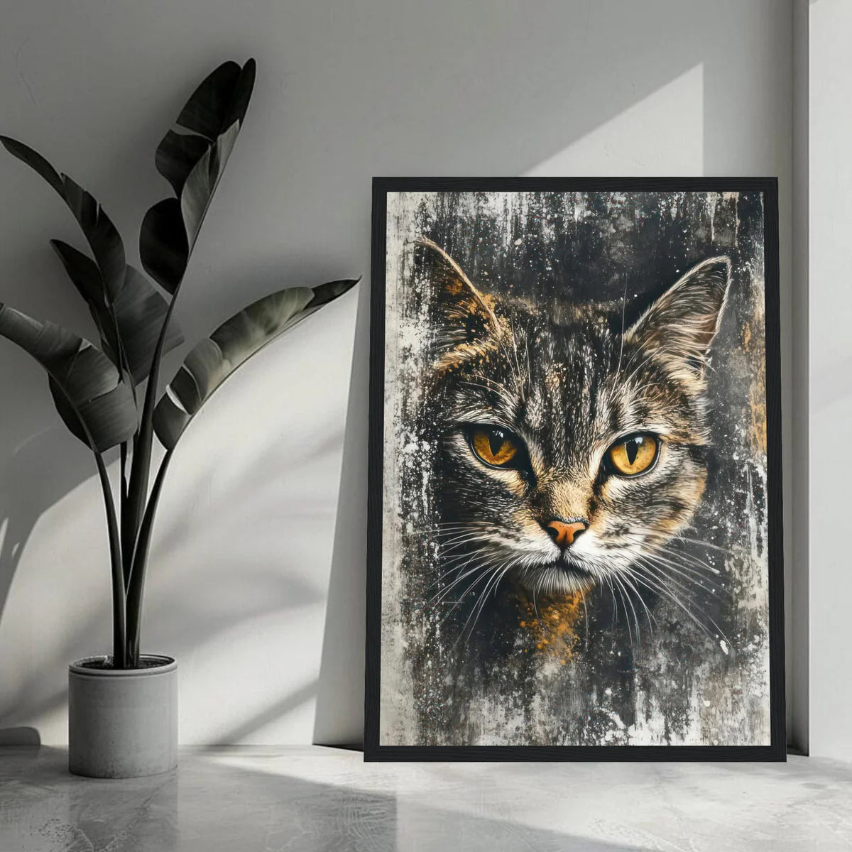Cat Painting Artwork