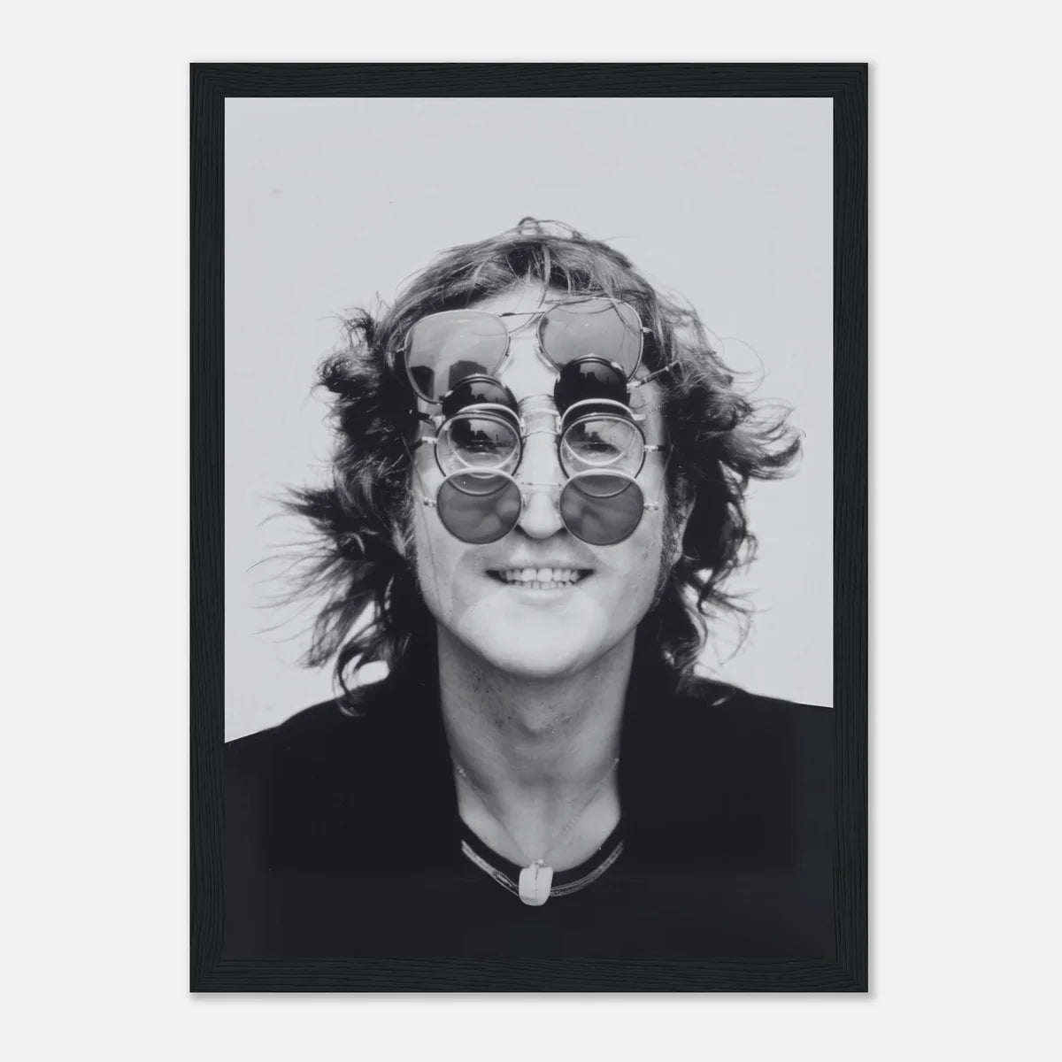 John Lennon Portrait Framed Print