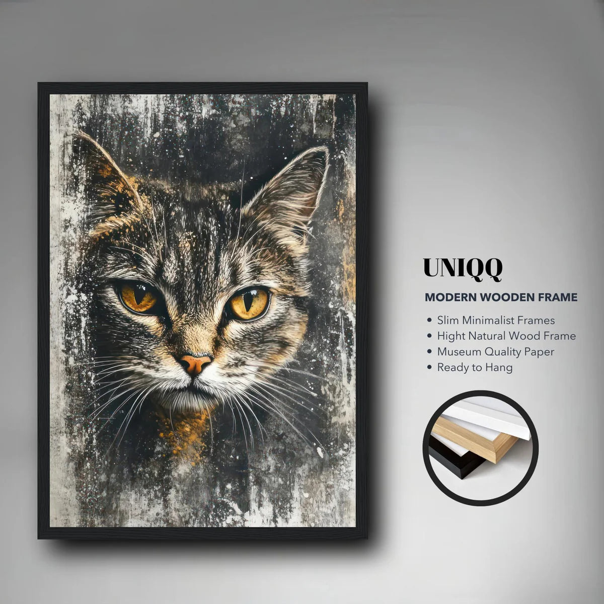 Cat Painting Artwork