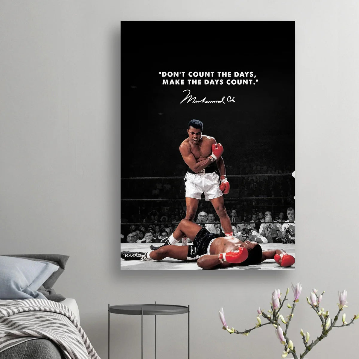 Muhammad Ali Motivational Quote Poster